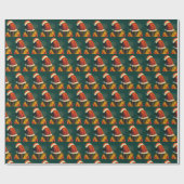 Rasta Santa II Cadeaupapier (Vlak)