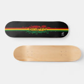 Rasta Skateboard (Horizontaal)