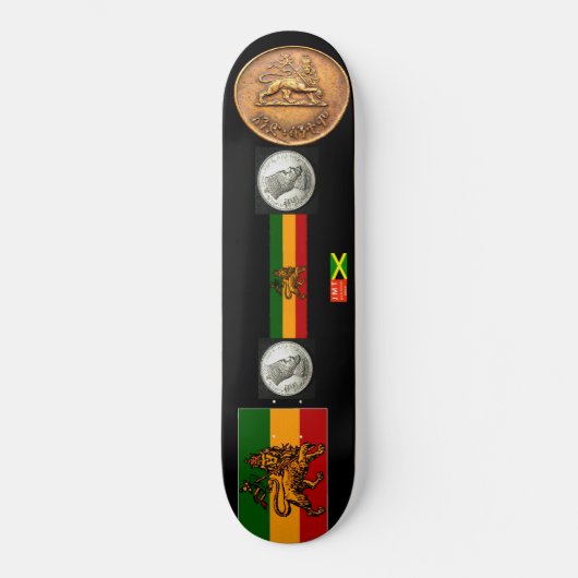 RASTA Skateboard (Voorkant)