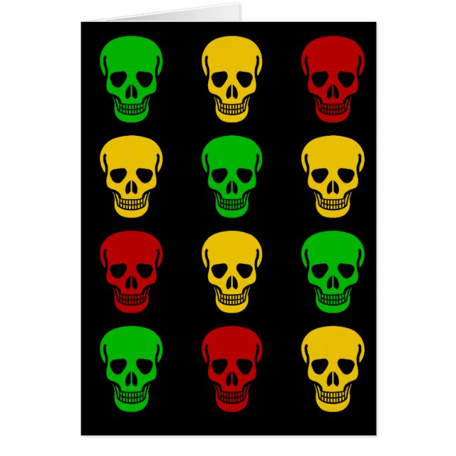 Rasta Skulls (Voorkant)