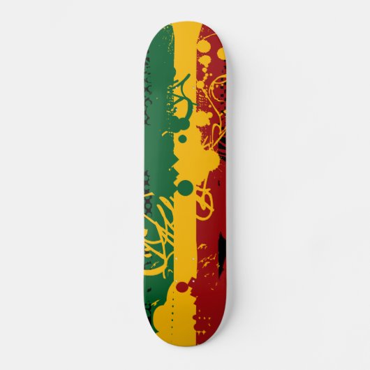 Rasta Soul Skateboard (Voorkant)