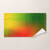 Rasta Splash de couleur (Serviette à main)