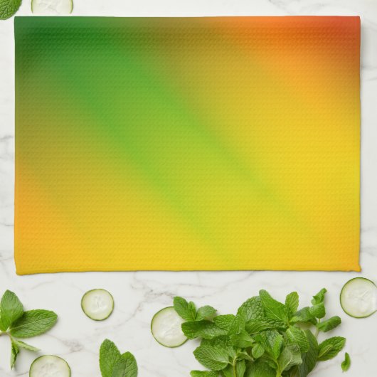 Rasta Splash of Color Theedoek (Gevouwen)