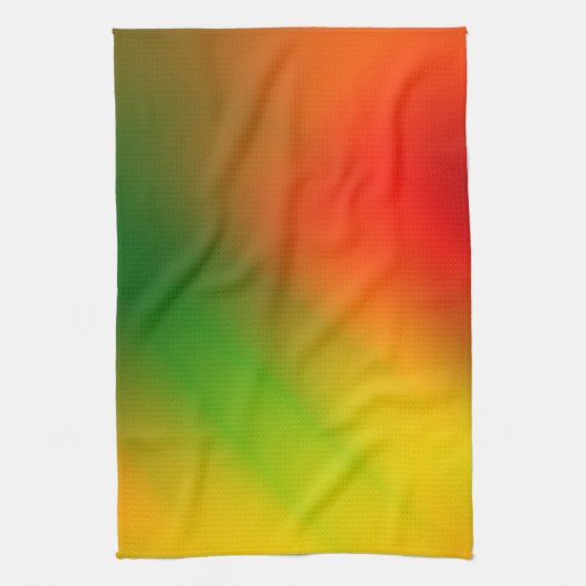 Rasta Splash of Color Theedoek (Verticaal)