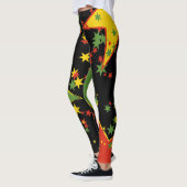 Rasta Star Spangled-Leggings Leggings (Links)