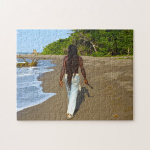 Rasta-stijl Jamaica. Legpuzzel