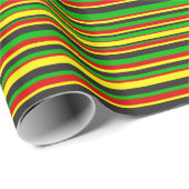 Rasta Stripes Cadeaupapier (Rol Hoek)