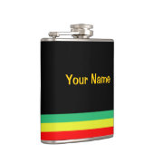 Rasta-stripkolf Heupfles (Rechts)