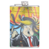 Rasta Trump Heupfles (Voorkant)
