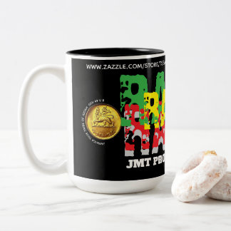 RASTA Two-Tone Mug, 15 oz Tweekleurige Koffiemok