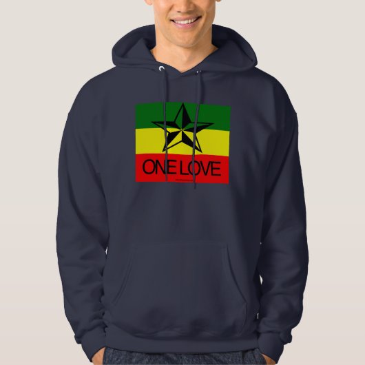 Rasta un sweat - shirt à capuche de sweatshirt (Devant)