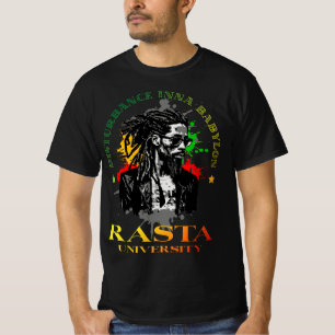 Rasta University Disturbance Inna Babylon Reggae T-shirt