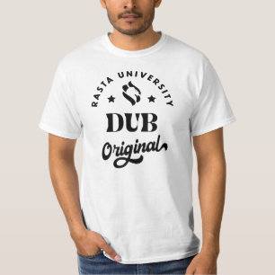 Rasta University Dub Originele Reggae T-shirt