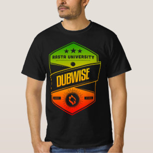 Rasta University Dubwise Goede Vibes Rasta Reggae T-shirt