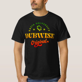 Rasta University Dubwise Originele Rasta Reggae T-shirt