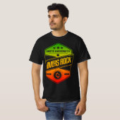 Rasta University houdt van rock goede vibes reggae T-shirt (Voorkant volledig)