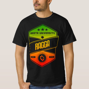 Rasta University Ragga Goede Vibes Rasta Reggae T-shirt
