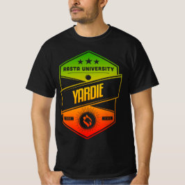 Rasta University Yardie goede vibes Rasta reggae T-shirt