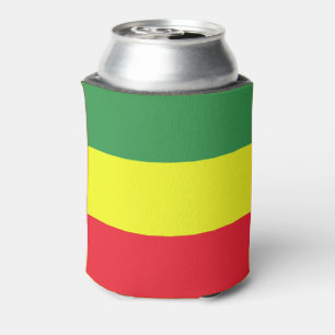 Rasta vlag blikjeskoeler