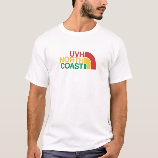 Rasta voor de noordkust van de vrouw t-shirt (Voorkant)