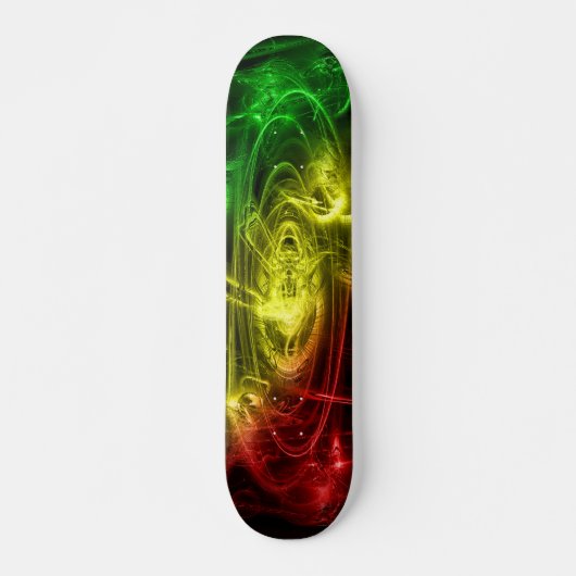 Rasta Vortex Skateboard (Voorkant)