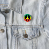 Rasta Vredessymbool Button (In situ)