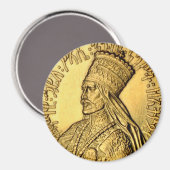 Rasta Zijne imperiale Majesteit Selassie I Magnet Magneet (Voorkant / Achterkant)