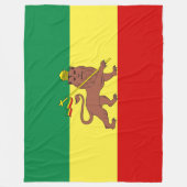 Rastafaarse vlag (Rastafarianisme) (Rasta) Fleece Deken (Voorkant)