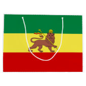 Rastafaarse vlag (Rastafarianisme) (Rasta) Groot Cadeauzakje (Achterkant)