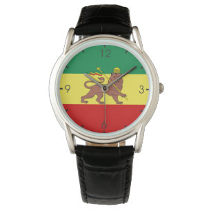 Rastafaarse vlag (Rastafarianisme) (Rasta) Horloge