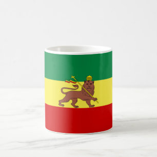 Rastafaarse vlag (Rastafarianisme) (Rasta) Koffiemok