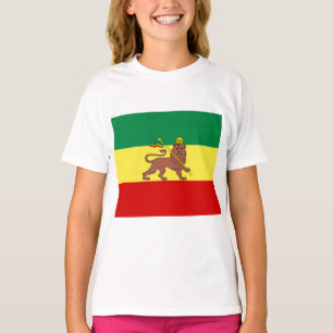 Rastafaarse vlag (Rastafarianisme) (Rasta) T-shirt