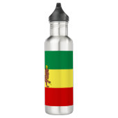 Rastafaarse vlag (Rastafarianisme) (Rasta) Waterfles (Rechts)