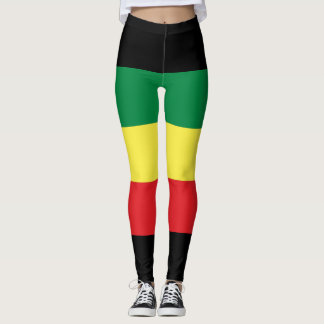 Rastafara Power - Rasta Yoga - Reggae Leggins Leggings