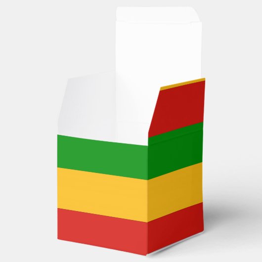 RASTAFARI FLAG COLORS + uw ideeën Bedankdoosjes (Geopend)