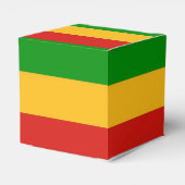 RASTAFARI FLAG COLORS + uw ideeën Bedankdoosjes (Achterkant)