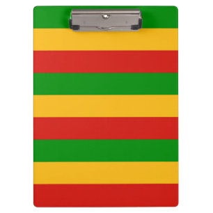 RASTAFARI FLAG COLORS + uw ideeën Klembord