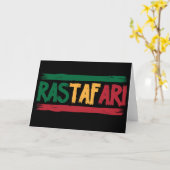 Rastafari Kaart (Gele Bloem)