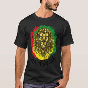 Rastafari Leeuwenkop Jamaica Souvenir Rasta Roots T-shirt