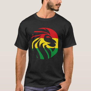Rastafari Leeuwenkop Jamaica Souvenir Rasta Roots T-shirt
