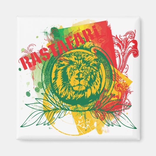 Rastafari Magneet (Voorkant)