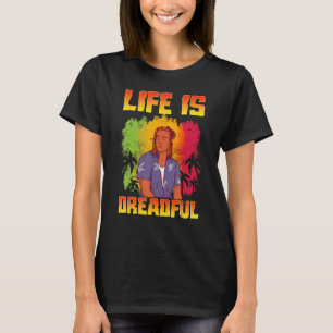 Rastafari Rastafarian leven is verschrikkelijk T-shirt