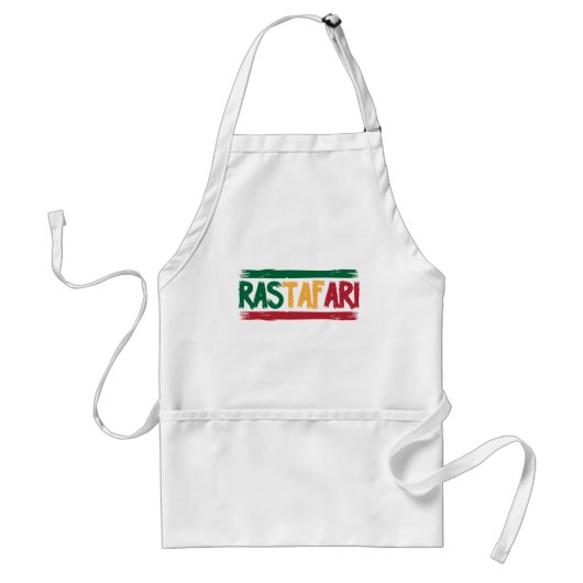 Rastafari Standaard Schort (Voorkant)