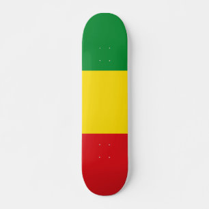 Rastafari-vlag Rasta Ethiopisch Skateboard