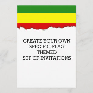 Rastafarian Flag Kaart