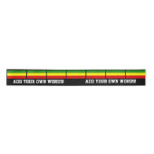 Rastafarian Flag Lint (Voorkant)