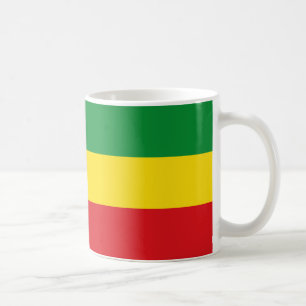 Rastafarian Flag Rasta Ethiopian Koffiemok