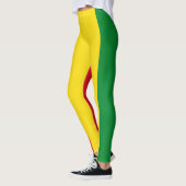 Rastafarian Flag Rasta Ethiopian Leggings (Links)