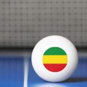 Rastafarian Flag Rasta Ethiopian Pingpongballen (Net)