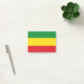 Rastafarian Flag Rasta Ethiopian Post-it® Notes (Kantoor)
